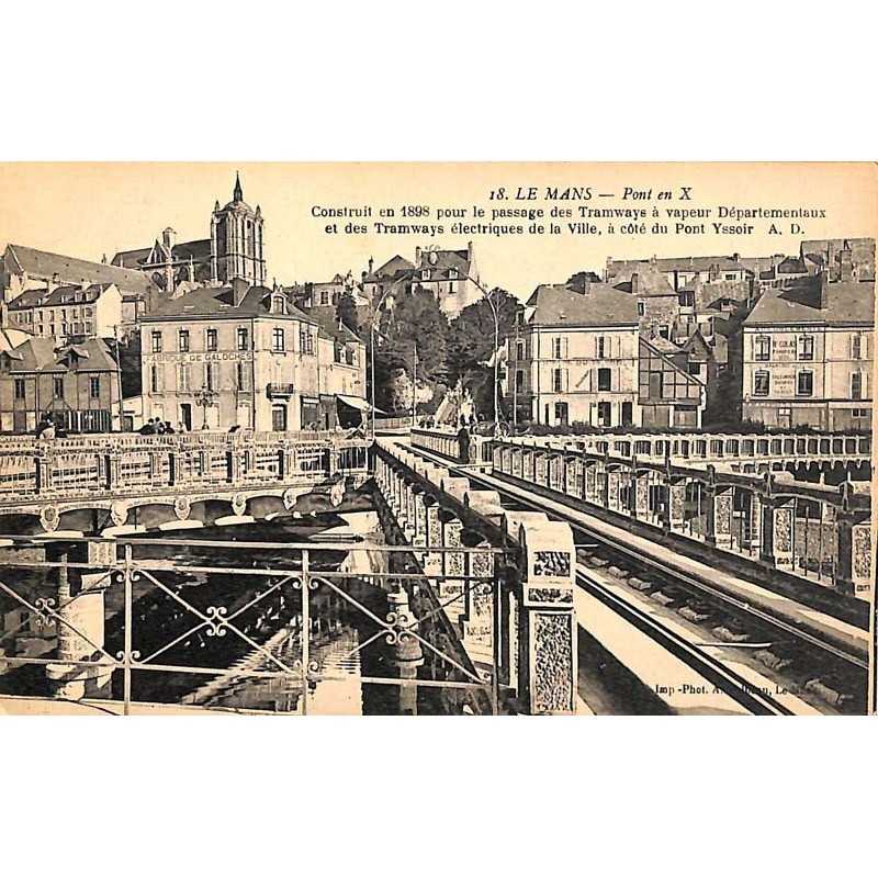 ABAO 72 - Sarthe [72] Le Mans - Pont en X.