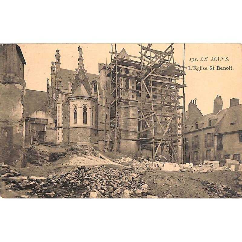 ABAO 72 - Sarthe [72] Le Mans - L'Eglise St-Benoît.