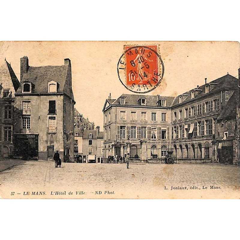 ABAO 72 - Sarthe [72] Le Mans - L'Hôtel de Ville.