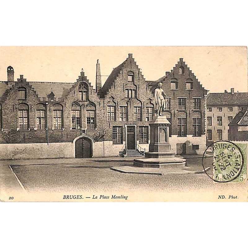 ABAO Flandre occidentale Bruges - La Place Memling.