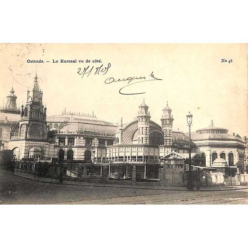 ABAO Flandre occidentale Ostende - Le Kursaal vu de côté.