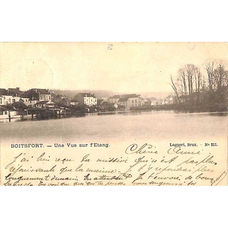 ABAO Bruxelles Watermael-Boitsfort - Une Vue sur l'Etang.