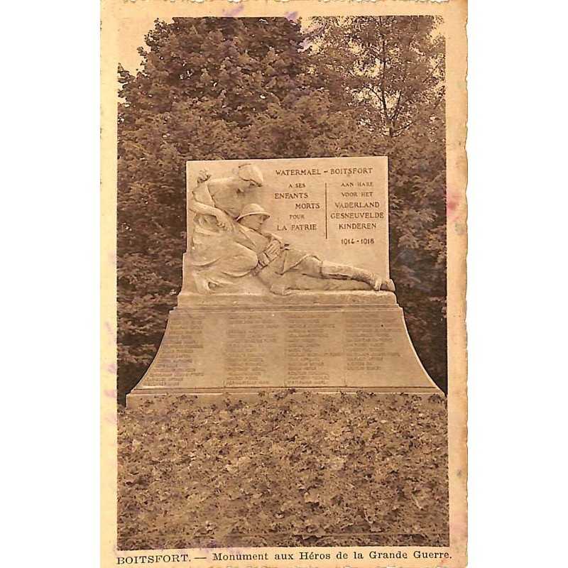 ABAO Bruxelles Watermael-Boitsfort - Monument aux Héros de la Grande Guerre.