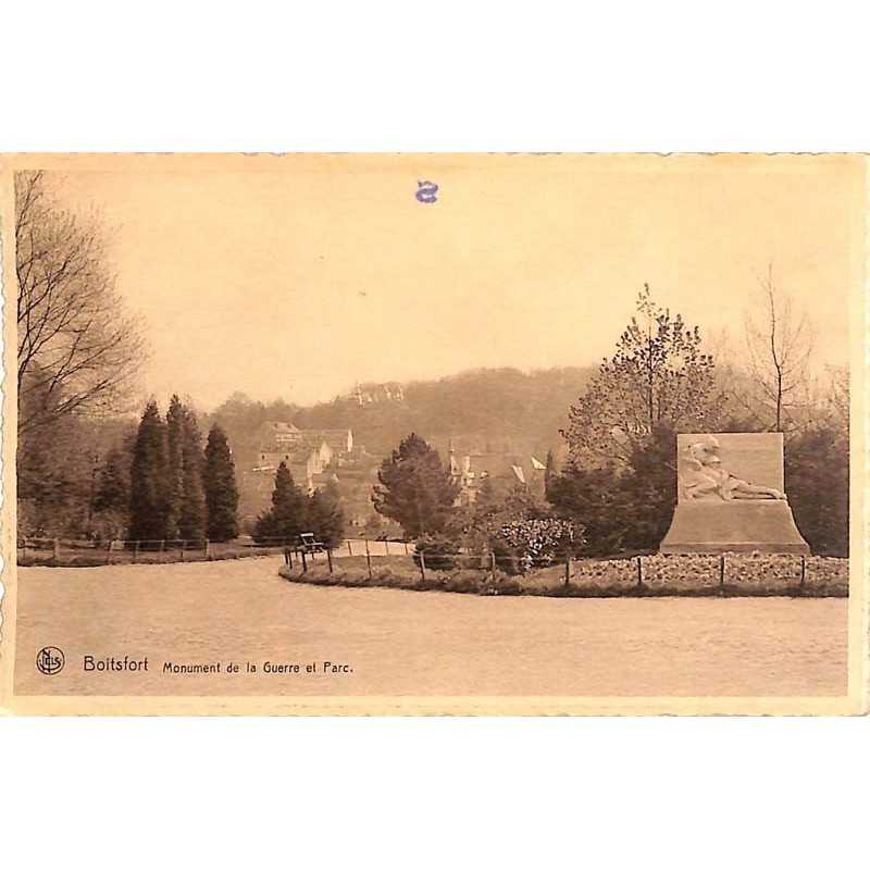 ABAO Bruxelles Watermael-Boitsfort - Monument de la Guerre et Parc.