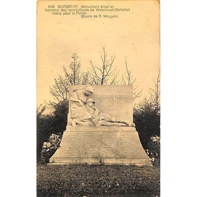 ABAO Bruxelles Watermael-Boitsfort - Monument érigé en honneur des combattants morts pour la patrie