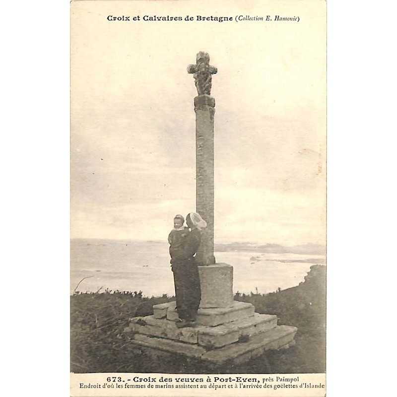 ABAO 22 - Côtes d'Armor [22] Paimpol - Croix des veuves à Port-Even.