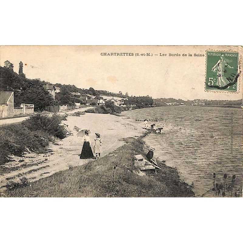 ABAO 77 - Seine-et-Marne [77] Chartrettes - Les Bords de la Seine.