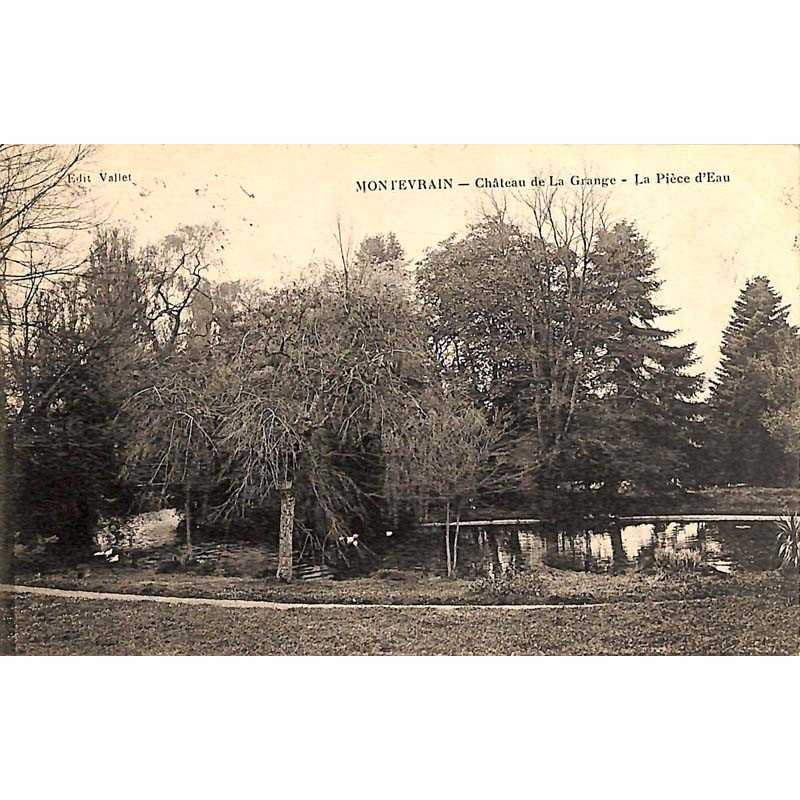 ABAO 77 - Seine-et-Marne [77] Montevrain - Château de La Grange. La Pièce d'Eau.