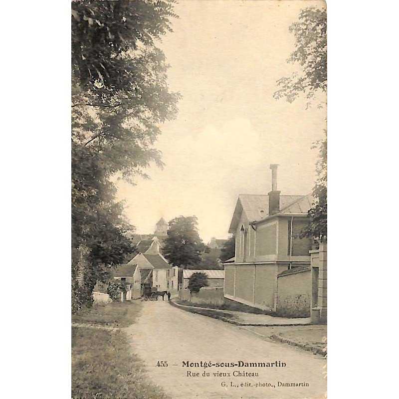 ABAO 77 - Seine-et-Marne [77] Montgé-sous-Dammartin - Rue du vieux Château.