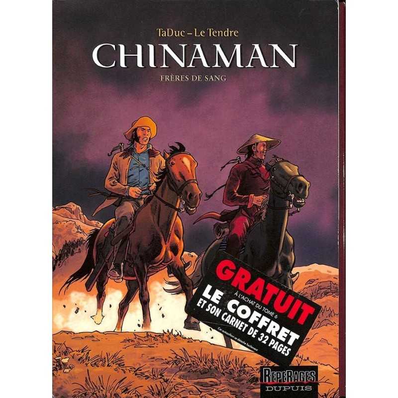 ABAO Bandes dessinées Chinaman 06 + coffret et carnet