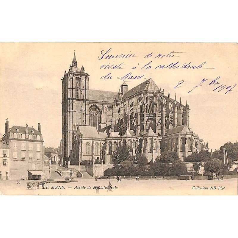 ABAO 72 - Sarthe [72] Le Mans - Abside de la Cathédrale.