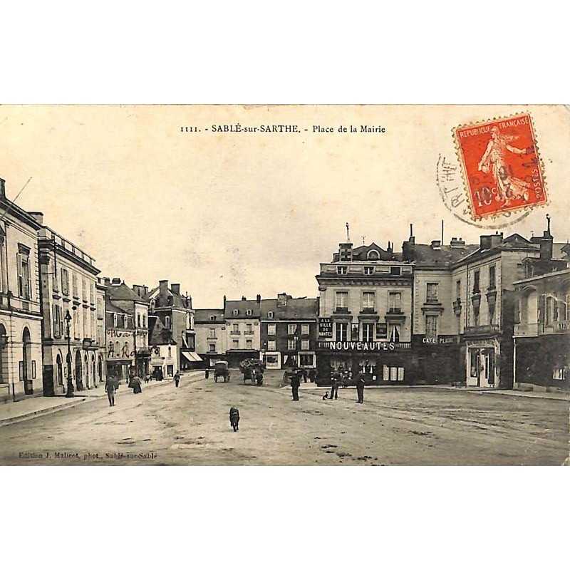 ABAO 72 - Sarthe [72] Sablé-sur-Sarthe - Place de la Mairie.