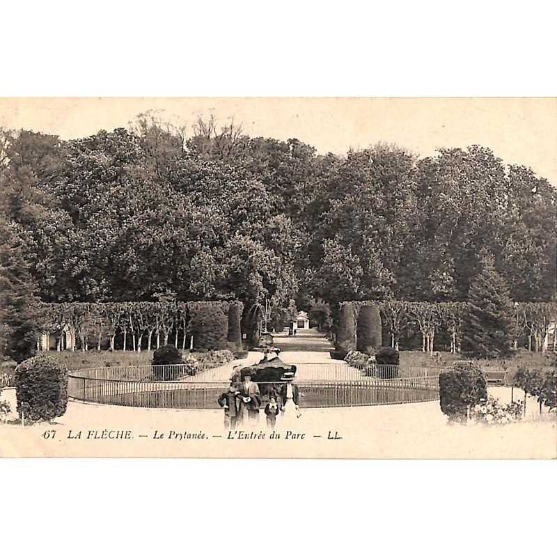 ABAO 72 - Sarthe [72] La Flèche - Le Prytanée. L'Entrée du Parc.