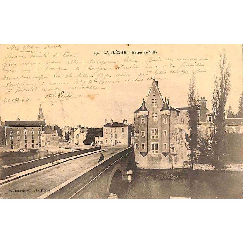 ABAO 72 - Sarthe [72] La Flèche - Entrée de Ville.