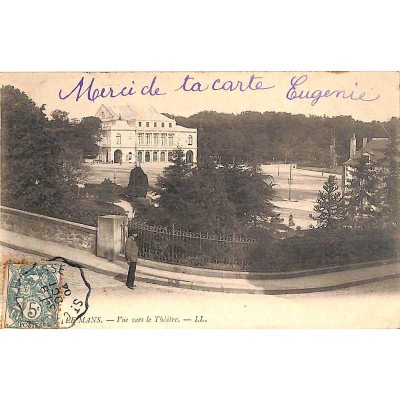 ABAO 72 - Sarthe [72] Le Mans - Vue vers le Théâtre.