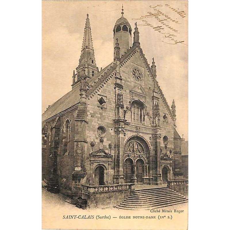 ABAO 72 - Sarthe [72] Saint-Calais - Eglise Notre-Dame.