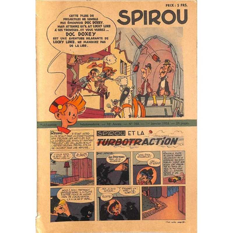 ABAO Fascicules Spirou 1953/01/01 n°768
