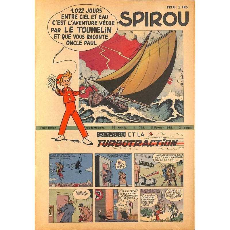 ABAO Fascicules Spirou 1953/02/05 n°773