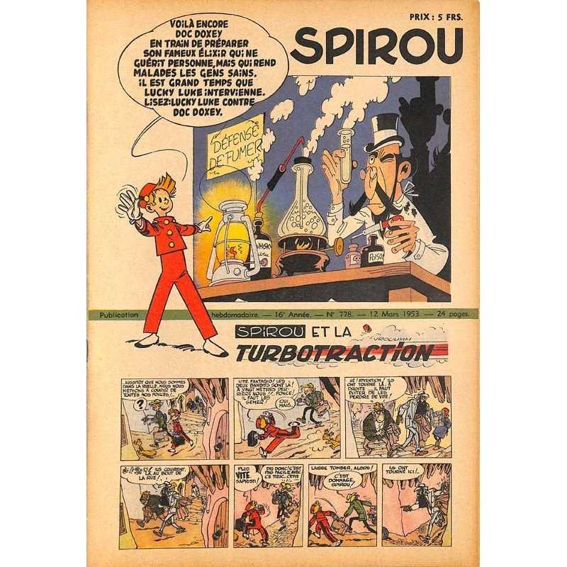 ABAO Fascicules Spirou 1953/03/12 n°778