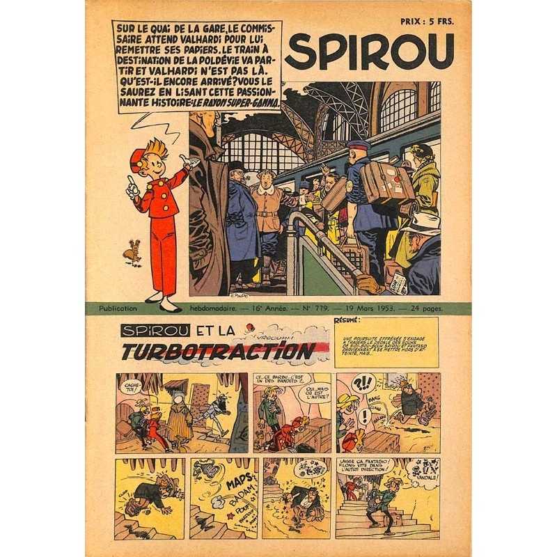 ABAO Fascicules Spirou 1953/03/19 n°779