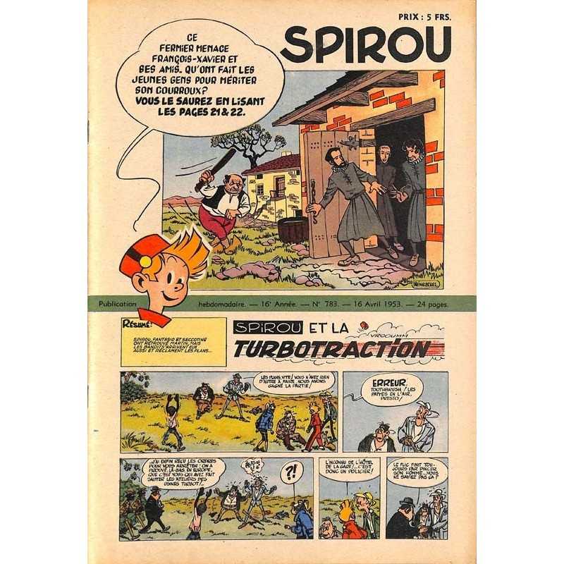 ABAO Fascicules Spirou 1953/04/16 n°783