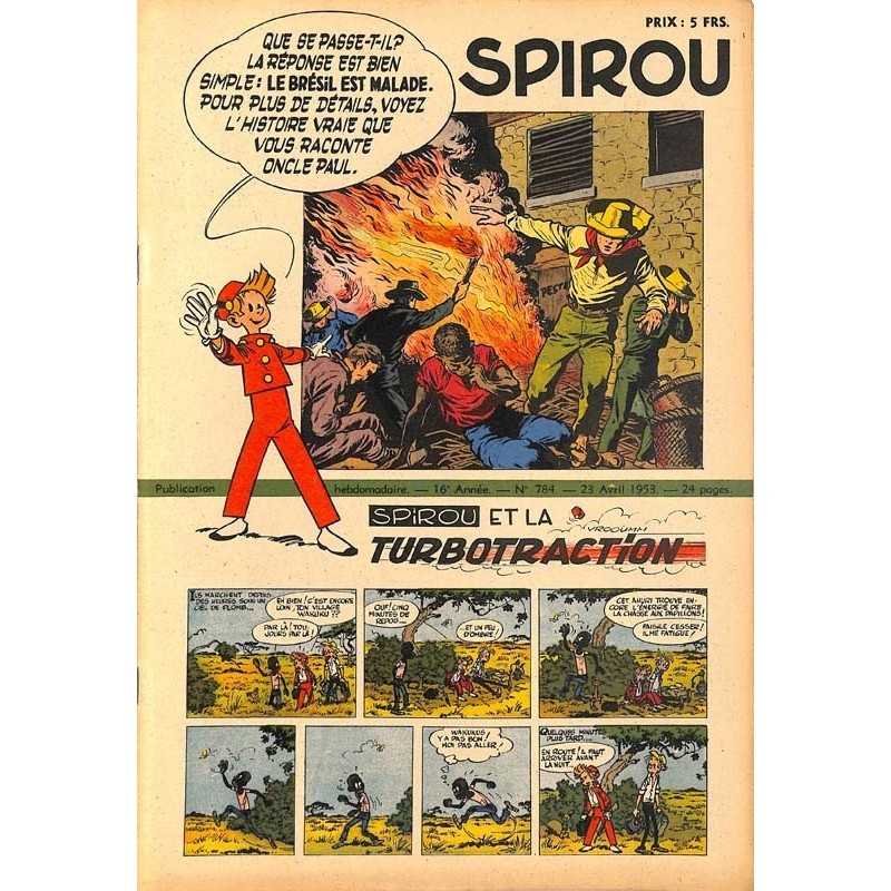 ABAO Fascicules Spirou 1953/04/23 n°784