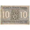 ABAO Billets, actions, monnaies [DE] 10 Pfennig Stadt Saarbrücken 1919