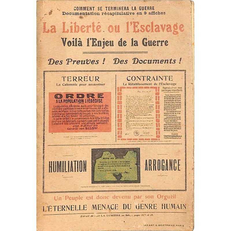 ABAO Militariat Farde de 9 cartes d'affiches : Comment se terminera la guerre.