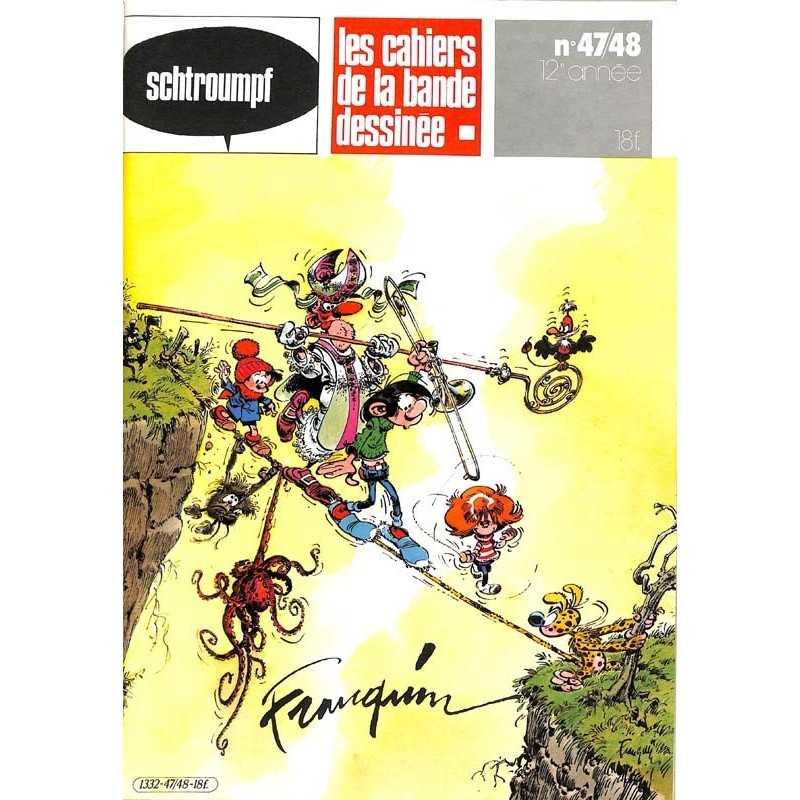 ABAO Cahiers de la bande dessinée (Les) Schtroumpf (Les Cahiers de la bande dessinée) 47/48