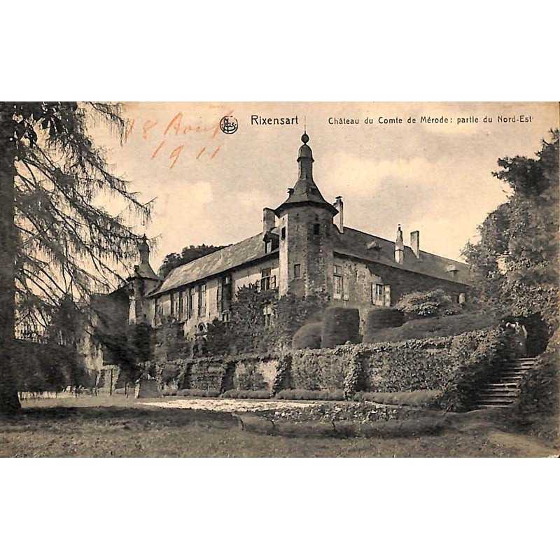 ABAO Brabant wallon Rixensart - Château du Comte de Mérode : partie du Nord-Est.