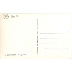 ABAO 77 - Seine-et-Marne [77] Montereau - Vue générale.