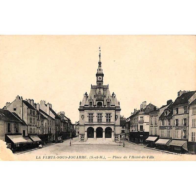 ABAO 77 - Seine-et-Marne [77] La Ferté-sous-Jouarre - Place de l'Hôtel de Ville.
