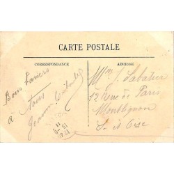 ABAO 77 - Seine-et-Marne [77] Fontainebleau - La Grande Rue et l'Eglise.