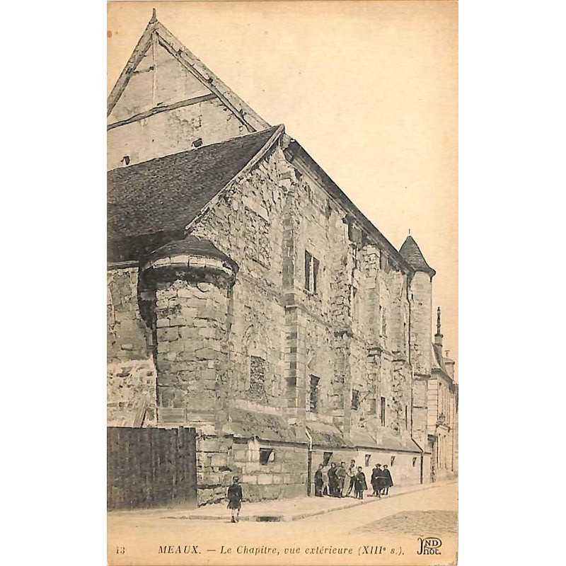 ABAO 77 - Seine-et-Marne [77] Meaux - Le Chapitre, vue extérieure.