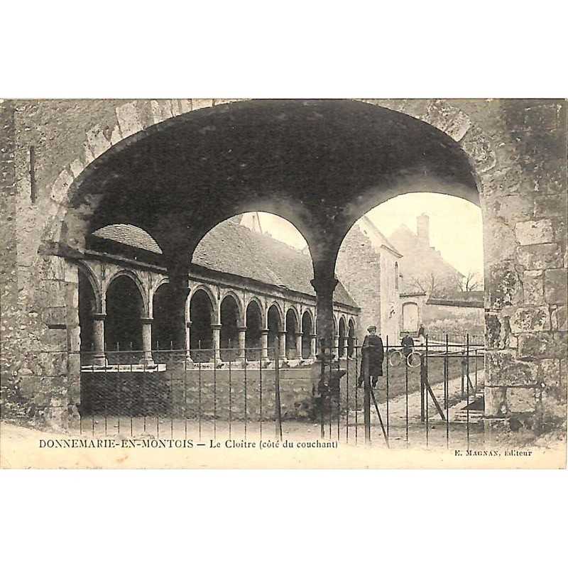ABAO 77 - Seine-et-Marne [77] Donnemarie-en-Montois - Le Cloître (côté du couchant).