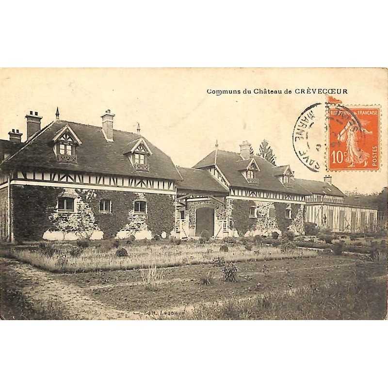 ABAO 77 - Seine-et-Marne [77] Crèvecoeur - Communs du Château.