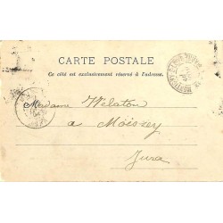 ABAO 77 - Seine-et-Marne [77] Fontainebleau - Chasse à courre en forêt. Chiens prenant l'eau dans une marre.