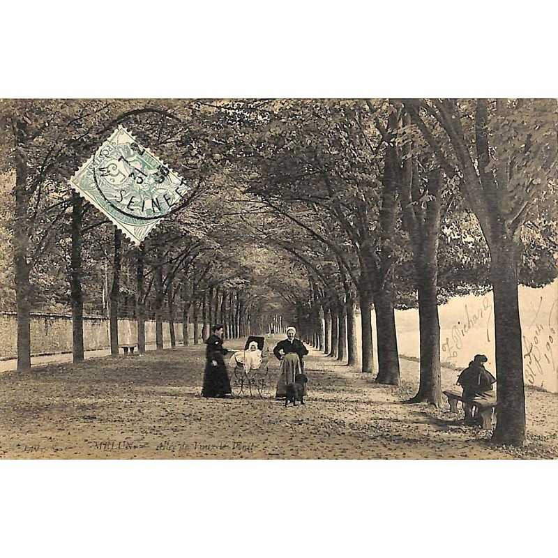 ABAO 77 - Seine-et-Marne [77] Melun - Allée de Vaux le Pénil.