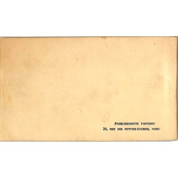ABAO 75 - Paris [75] Paris 04 - Notre Dame de Paris. Les Chimères. Carnet de 20 cartes.