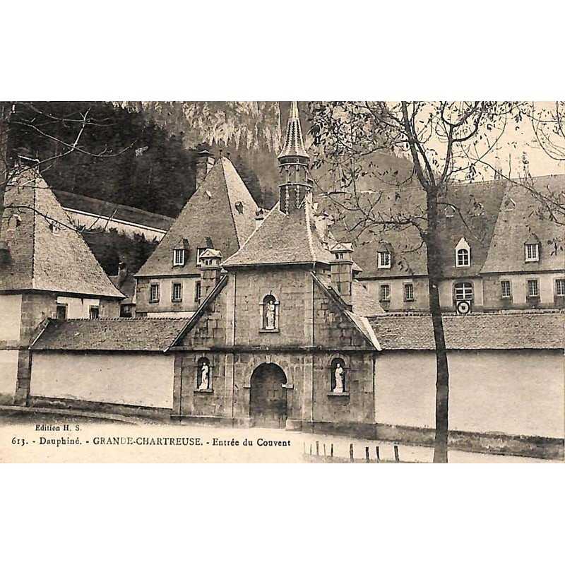 ABAO 38 - Isère [38] Saint-Pierre-de-Chartreuse - Grande-Chartreuse. Entrée du Couvent.