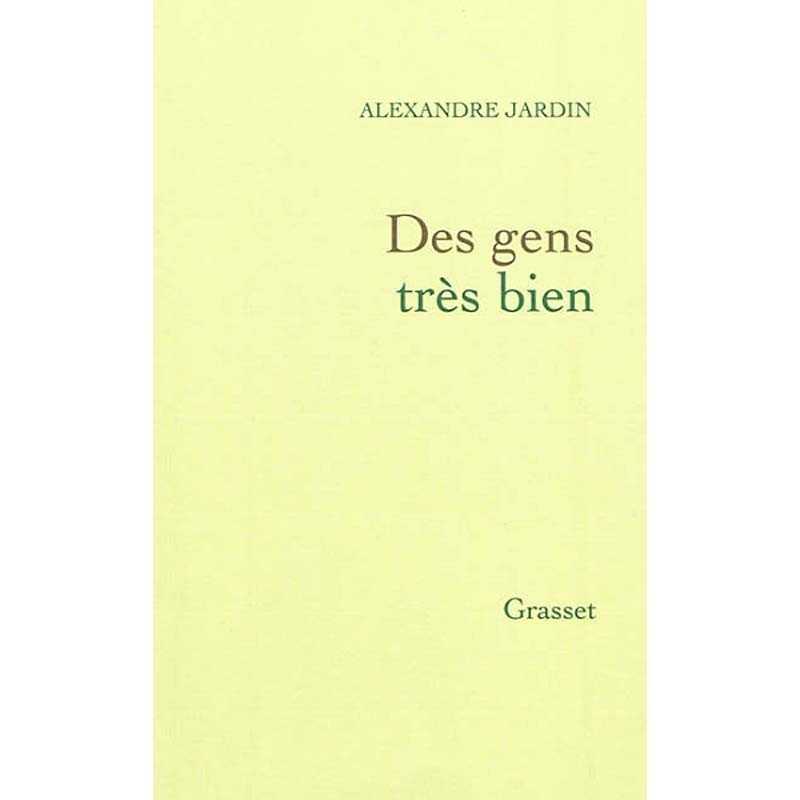 ABAO Romans Jardin (Alexandre) - Des gens très bien. ABAO Romans Jardin (Alexandre) - Des gens très bien.