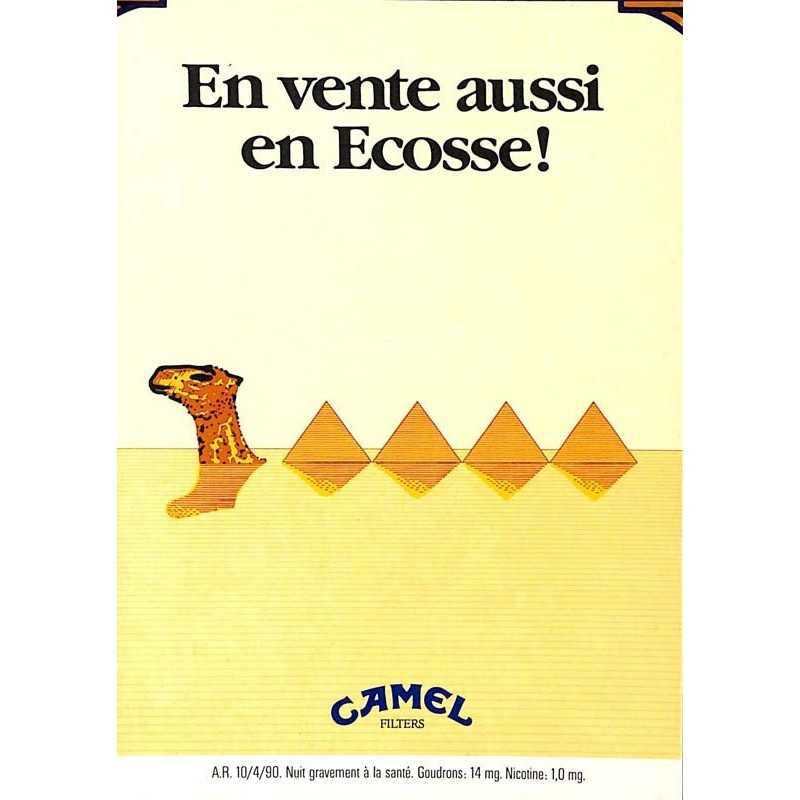 ABAO Publicité Camel - En vente aussi en Écosse !