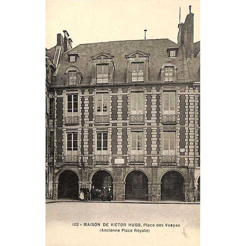 ABAO 75 - Paris [75] Paris 04 - Maison de victor Hugo, Place des Vosges.