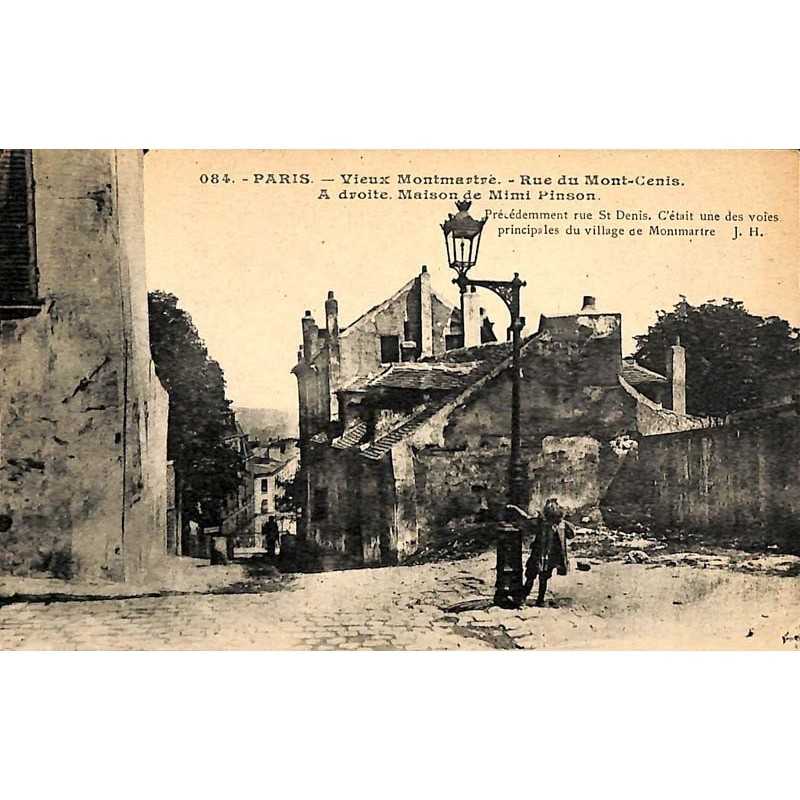 ABAO 75 - Paris [75] Paris 18 - Rue du Mont-Cenis.