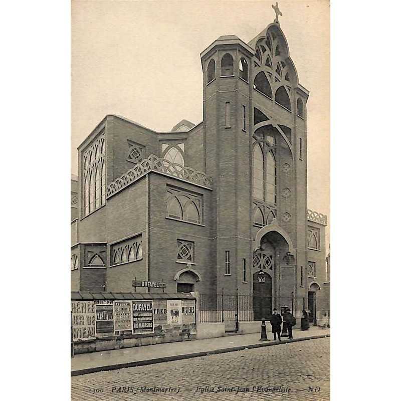 ABAO 75 - Paris [75] Paris 18 - Église Saint-Jean l'évangéliste.