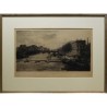 ABAO Gravures Gautier (Lucien) - L'Écluse de la Monnaie.