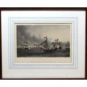 ABAO Gravures Hue (Jean-François) - Combat naval de l'île de la Grenade.