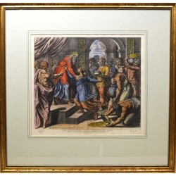 ABAO Gravures Chaperon (Nicolas) - Sacrae Historiae Acta, Reg. III. C. X.