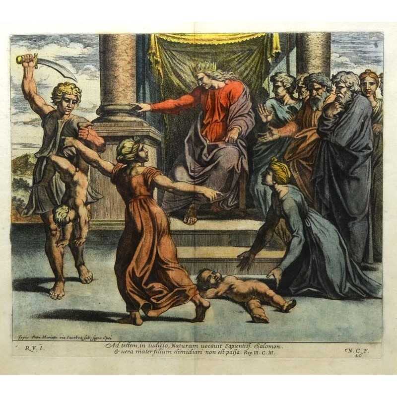 ABAO Gravures Chaperon (Nicolas) - Sacrae Historiae Acta, Reg. III. C. III. ABAO Gravures Chaperon (Nicolas) - Sacrae Historiae Acta, Reg. III. C. III.
