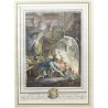ABAO Gravures Eisen (Charles) - La Vertu sous la garde de la fidélité.